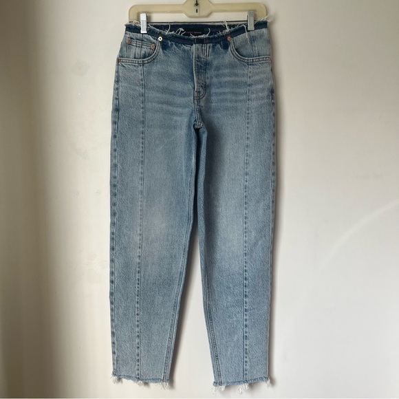 Lucky Brand High Rise 80s Curve Dream Catcher Tapered Leg Jeans 2 / 26" - Picture 6 of 9